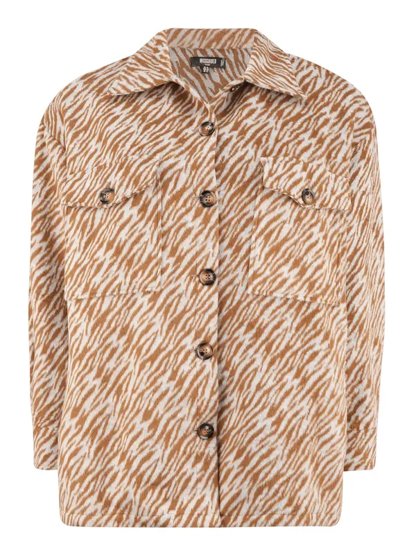 Missguided Plus Missguided Plus Prijelazna jakna  karamela / bijela