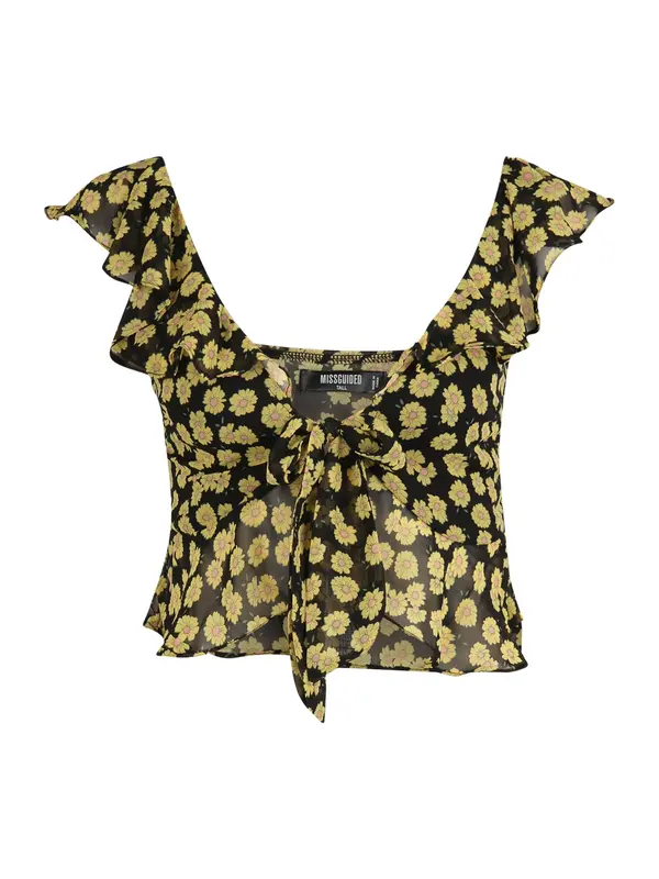 Missguided Tall Missguided Tall Top  crna