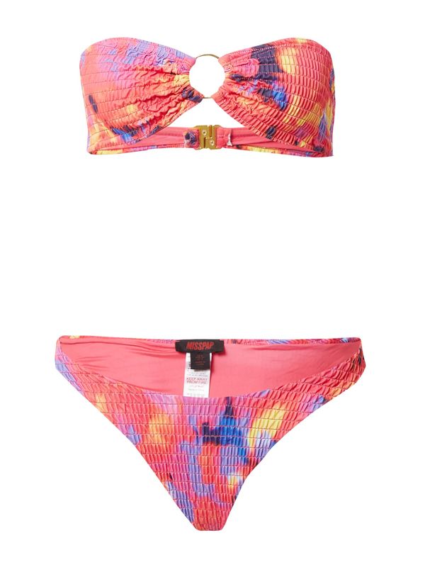 Misspap Misspap Bikini 'Firey'  mornarsko plava / sivkasto plava / žuta / roza