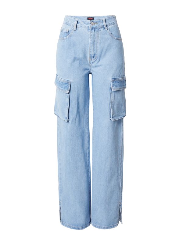 Misspap Misspap Cargo traperice  plavi traper