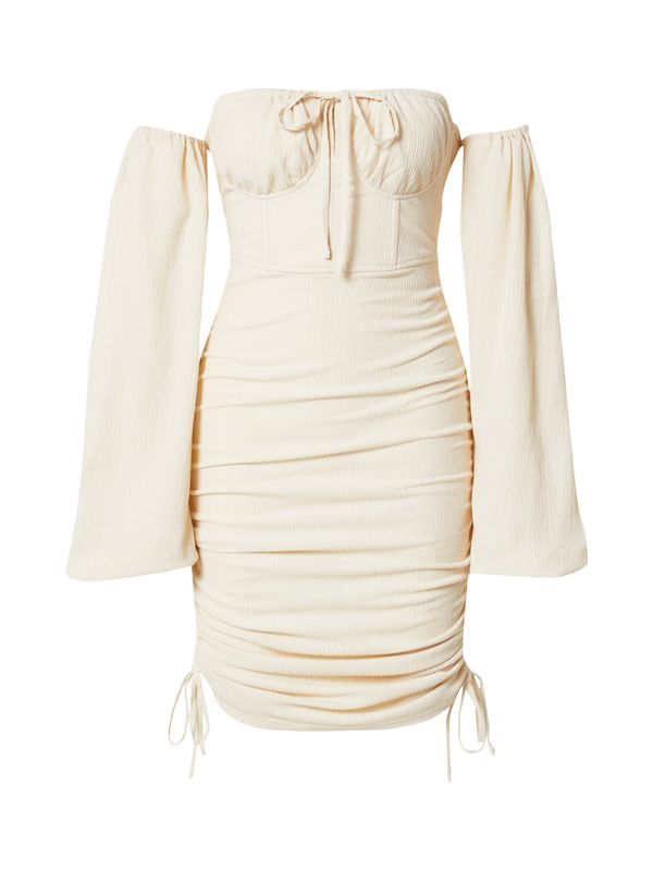 Misspap Misspap Haljina  bež siva