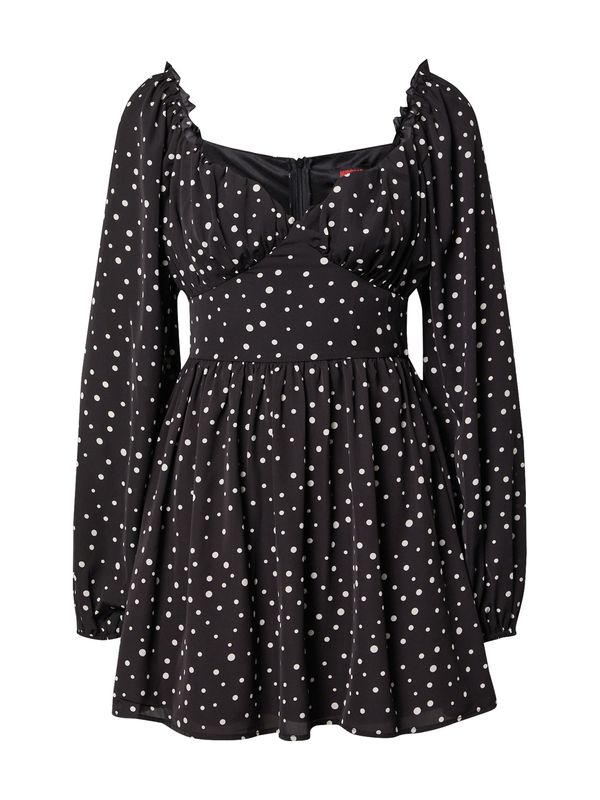 Misspap Misspap Haljina  crna / bijela