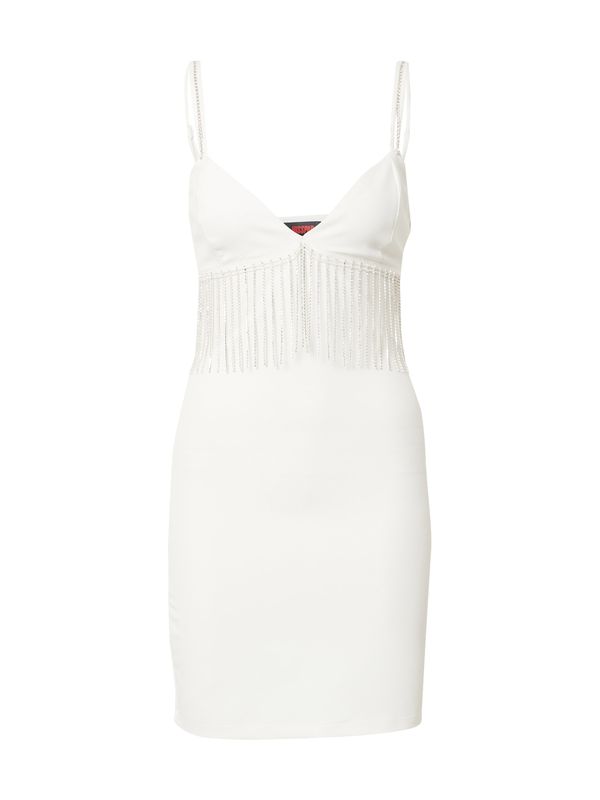 Misspap Misspap Koktel haljina  bijela