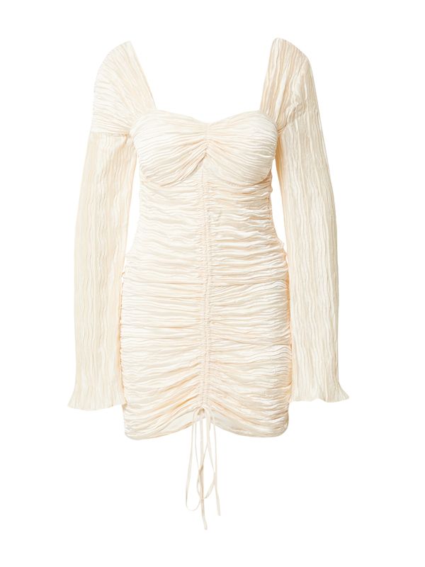 Misspap Misspap Koktel haljina  pastelno žuta