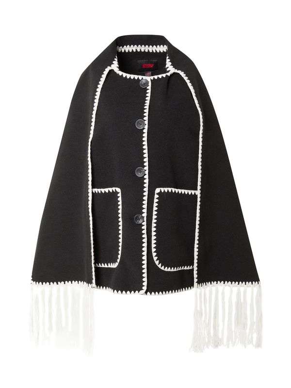 Misspap Misspap Prijelazna jakna  crna / bijela