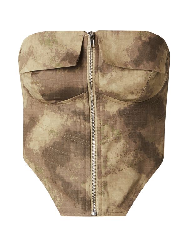 Misspap Misspap Top  siva / kaki / maslinasta