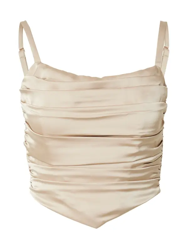 Misspap Misspap Top  taupe siva