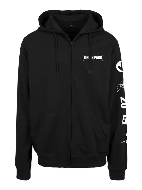 Mister Tee Mister Tee Gornji dio trenirke 'Linkin Park Anniversary'  crna / bijela