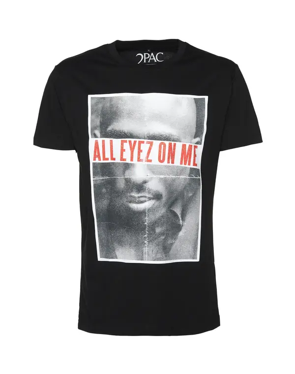 Mister Tee Mister Tee Majica '2Pac All Eyez On Me'  crna