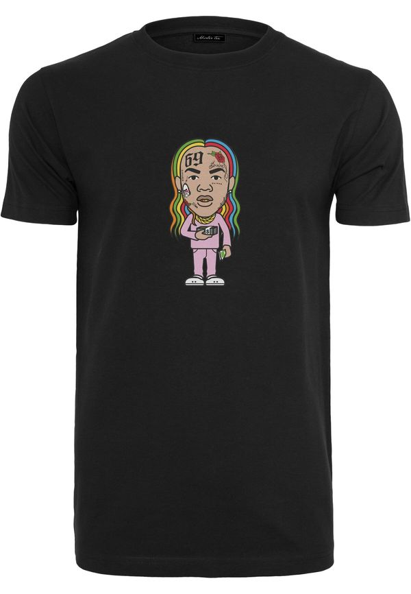 Mister Tee Mister Tee Majica 'Bushwick Sketch'  roza / crna