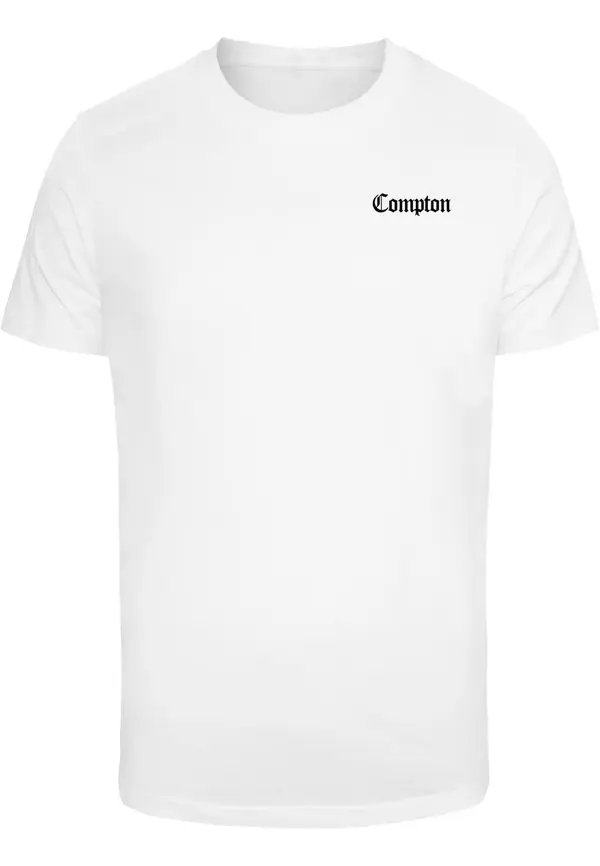 Mister Tee Mister Tee Majica 'Compton'  crna / bijela