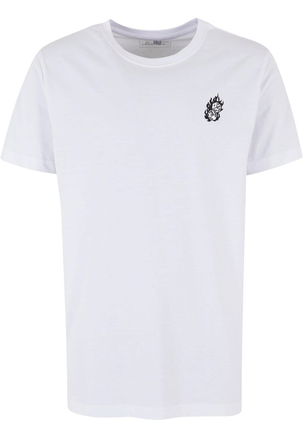 Mister Tee Mister Tee Majica 'Dice Fire EMB Tee'  crna / bijela