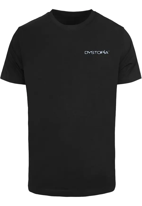 Mister Tee Mister Tee Majica 'Dystopia'  pastelno plava / svijetloplava / crna