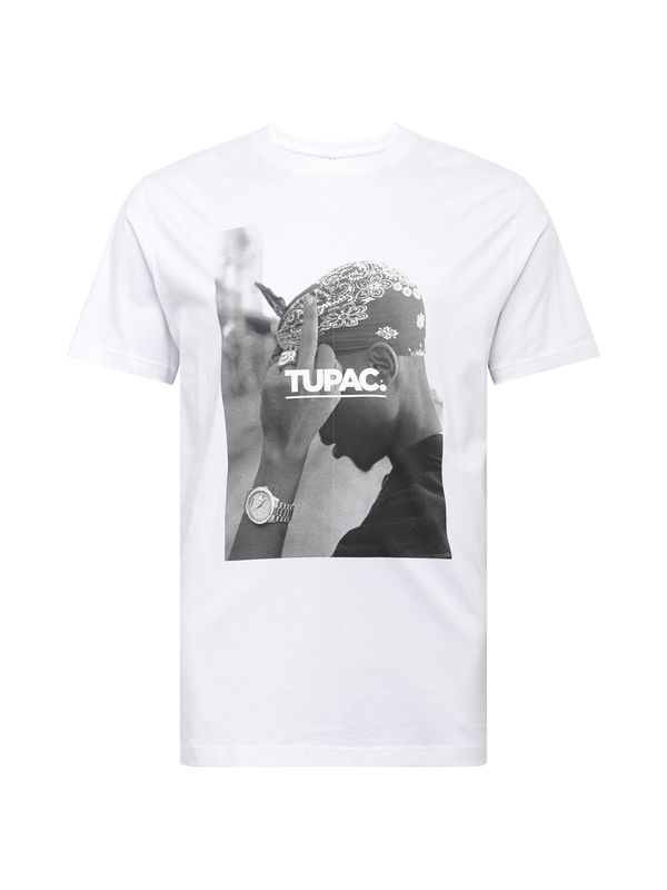 Mister Tee Mister Tee Majica 'F*ck The World'  kameno siva / crna / bijela