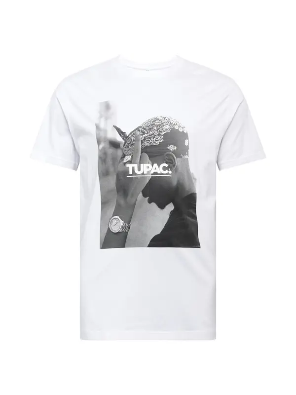 Mister Tee Mister Tee Majica 'F*ck The World'  kameno siva / crna / bijela