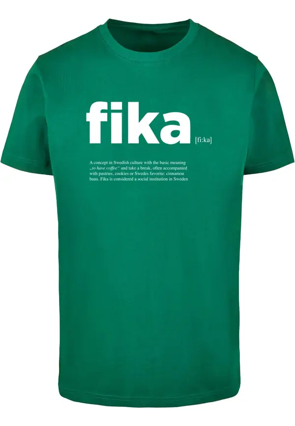 Mister Tee Mister Tee Majica 'Fika Definition'  petrol