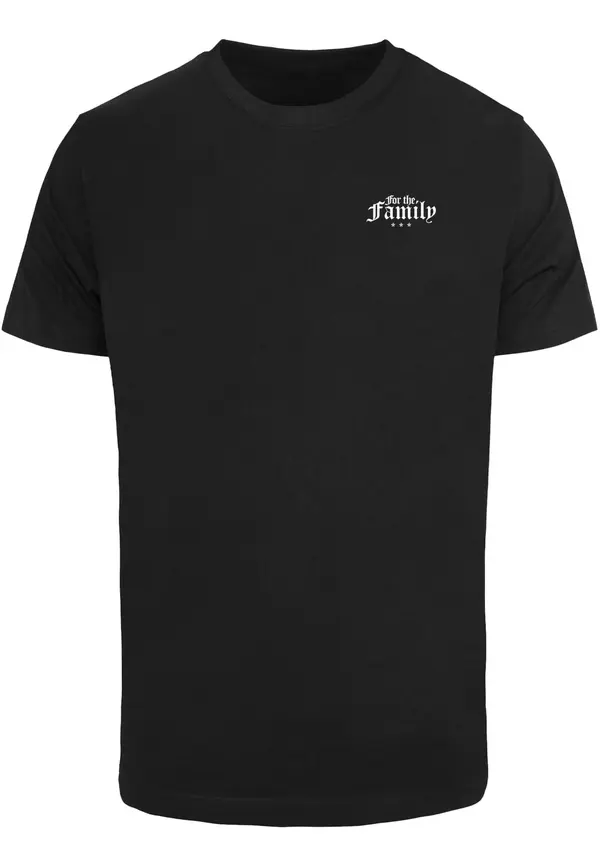 Mister Tee Mister Tee Majica 'For The Family  Tee'  miks boja / crna