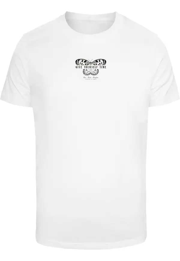 Mister Tee Mister Tee Majica 'Give Yourself Time'  plava / crvena / crna / bijela