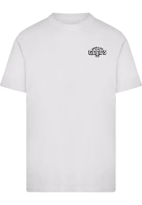 Mister Tee Mister Tee Majica 'Grab And Go'  crna / prljavo bijela