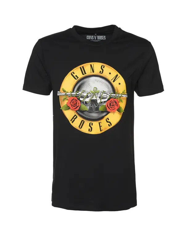 Mister Tee Mister Tee Majica 'Guns n‘ Roses'  žuta / crvena / crna