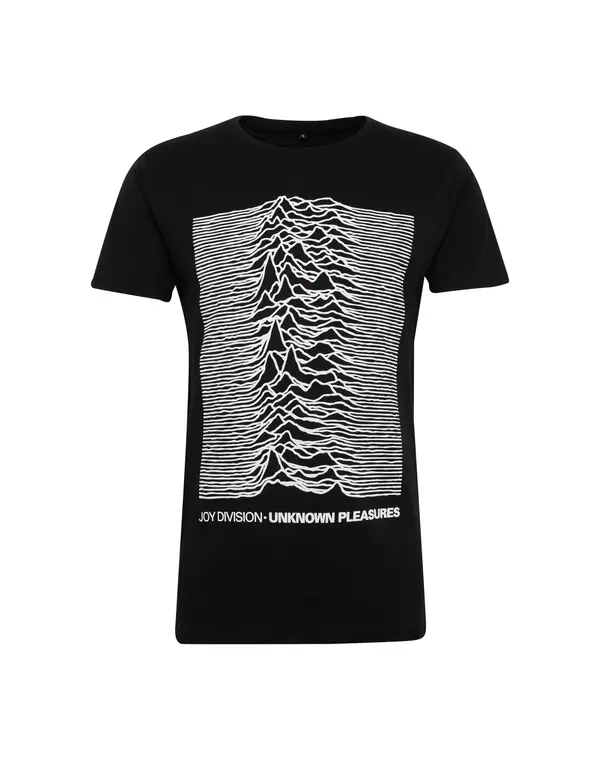 Mister Tee Mister Tee Majica 'Joy Division Up'  crna / bijela