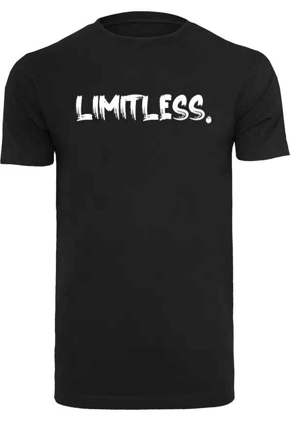 Mister Tee Mister Tee Majica 'Limitless'  crna / bijela