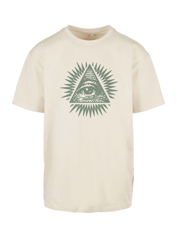 Mister Tee Mister Tee Majica 'New Order'  bež / dimno siva / tamno zelena / narančasta