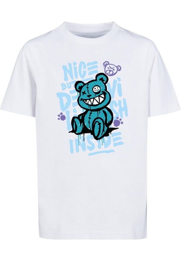 Mister Tee Mister Tee Majica 'Nice But Devilish'  bijela