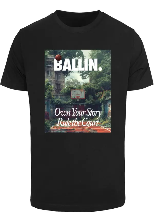 Mister Tee Mister Tee Majica 'Own Your Story'  miks boja / crna