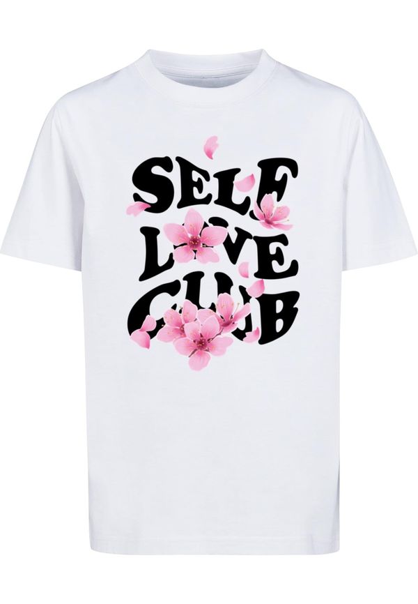 Mister Tee Mister Tee Majica 'Self Love Club'  roza / crna / bijela