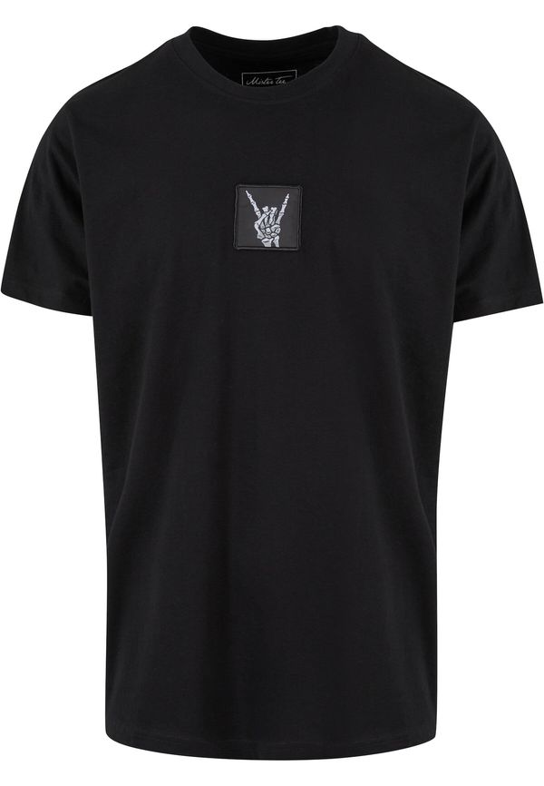 Mister Tee Mister Tee Majica 'Skelett'  grafit siva / svijetlosiva / crna / bijela