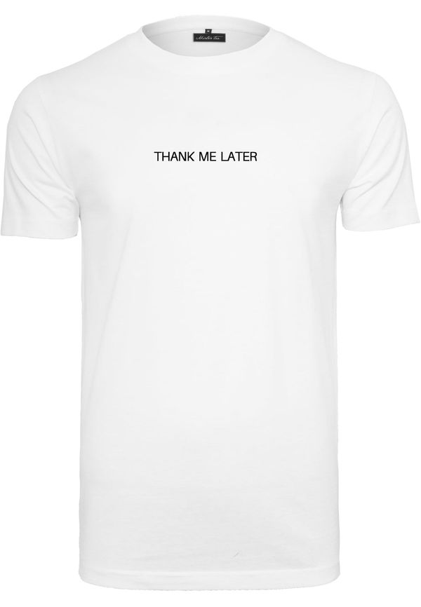 Mister Tee Mister Tee Majica 'Thank Me Later'  crna / bijela