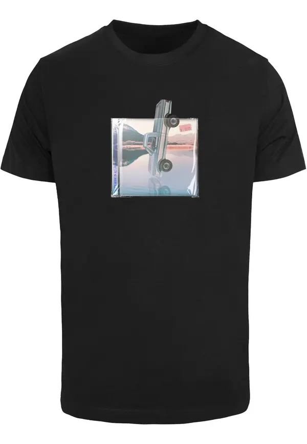 Mister Tee Mister Tee Majica 'Truck Cover'  plava / svijetloplava / koraljna / crna