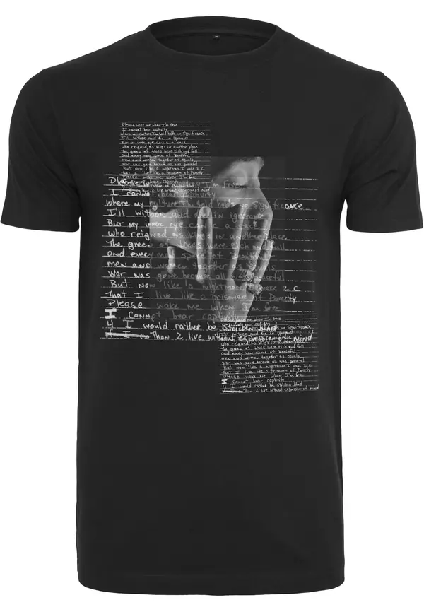 Mister Tee Mister Tee Majica ' Tupac Lyrics'  siva / tamo siva / crna / bijela