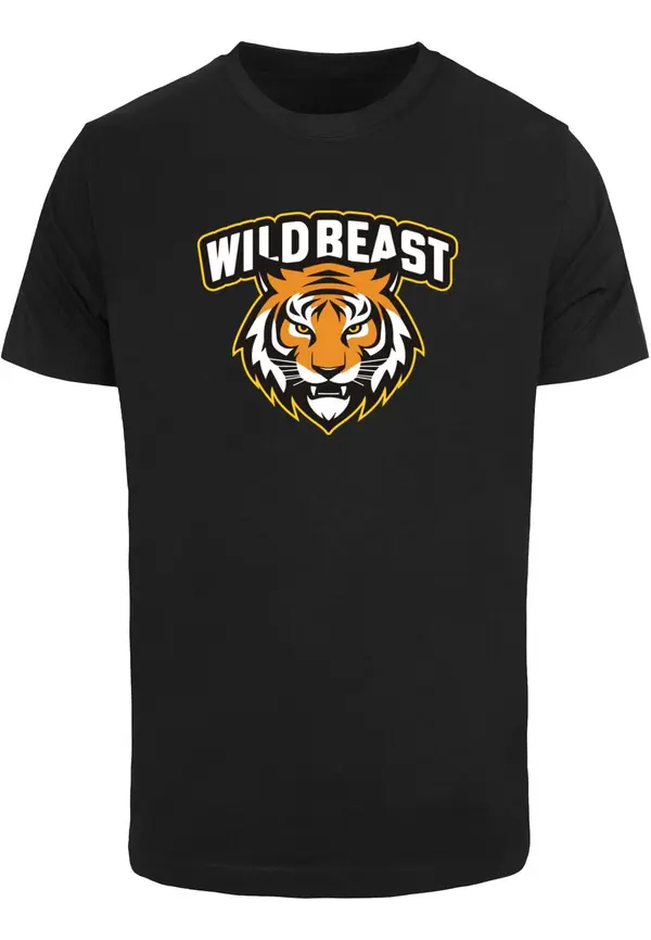 Mister Tee Mister Tee Majica 'Wild Beast Tiger'  žuta / narančasta / crna / bijela