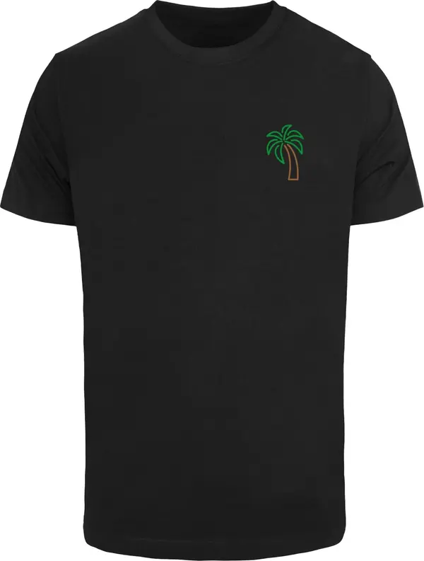 Mister Tee Mister Tee Majica  zelena / narančasta / crna