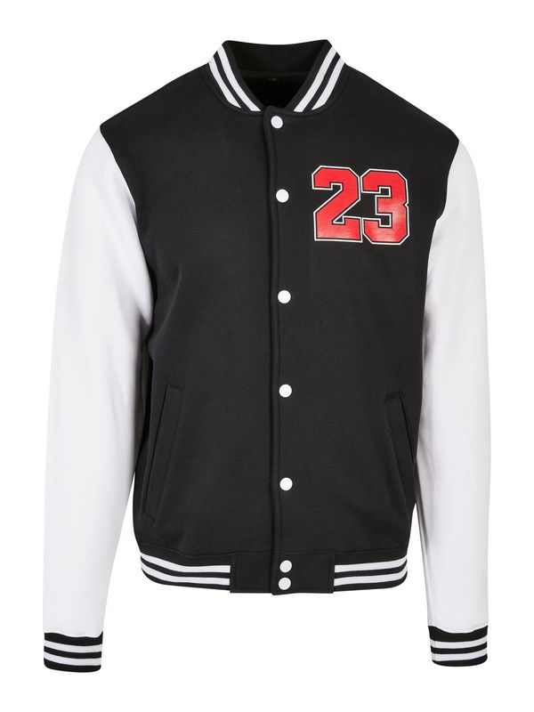 Mister Tee Mister Tee Prijelazna jakna  crvena / crna / bijela