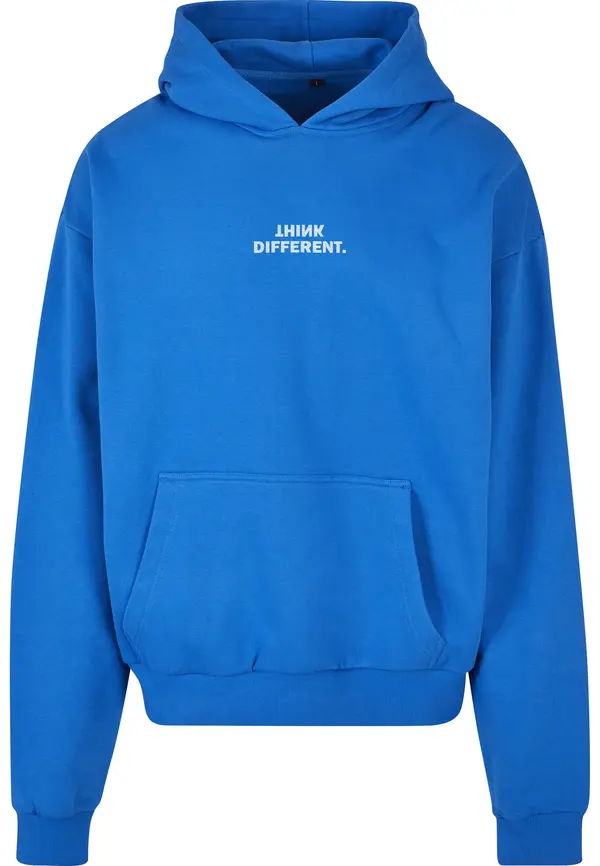 Mister Tee Mister Tee Pulover 'Think Different'  kobalt plava / bijela