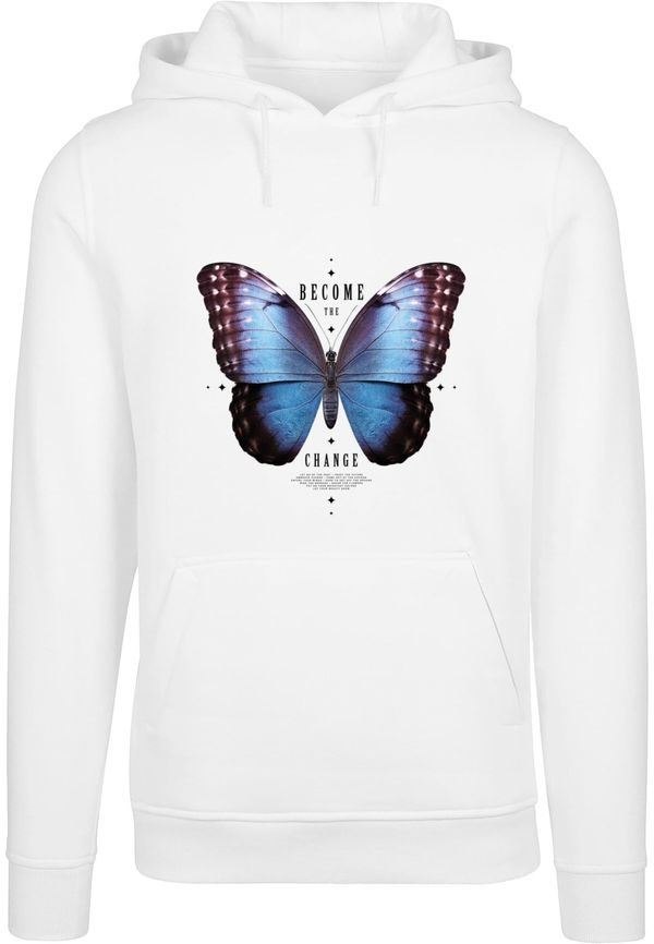 Mister Tee Mister Tee Sweater majica 'Become The Change'  plava / smeđa / crna / bijela