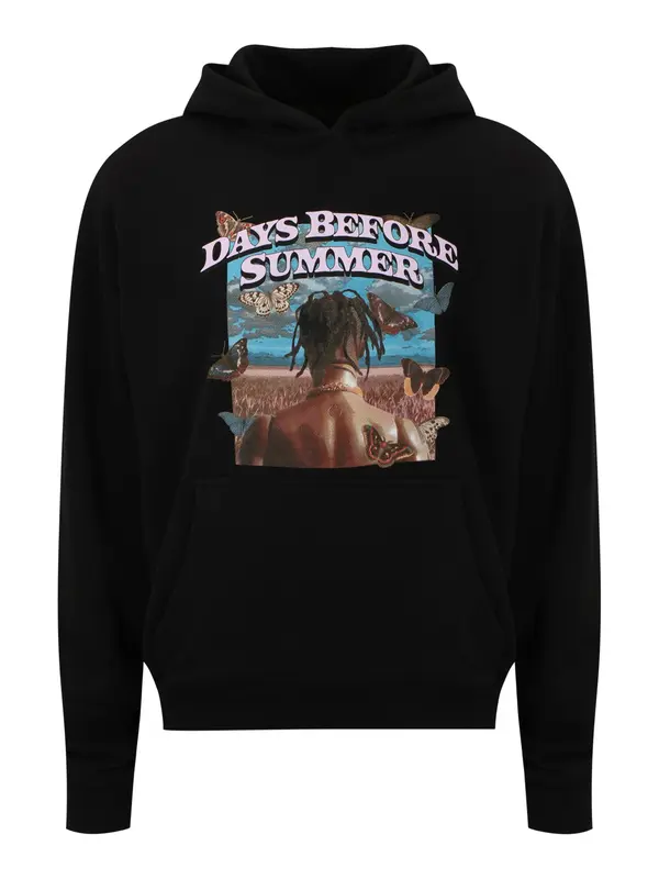 Mister Tee Mister Tee Sweater majica 'Days before Summer'  svijetloplava / smeđa / crna / bijela