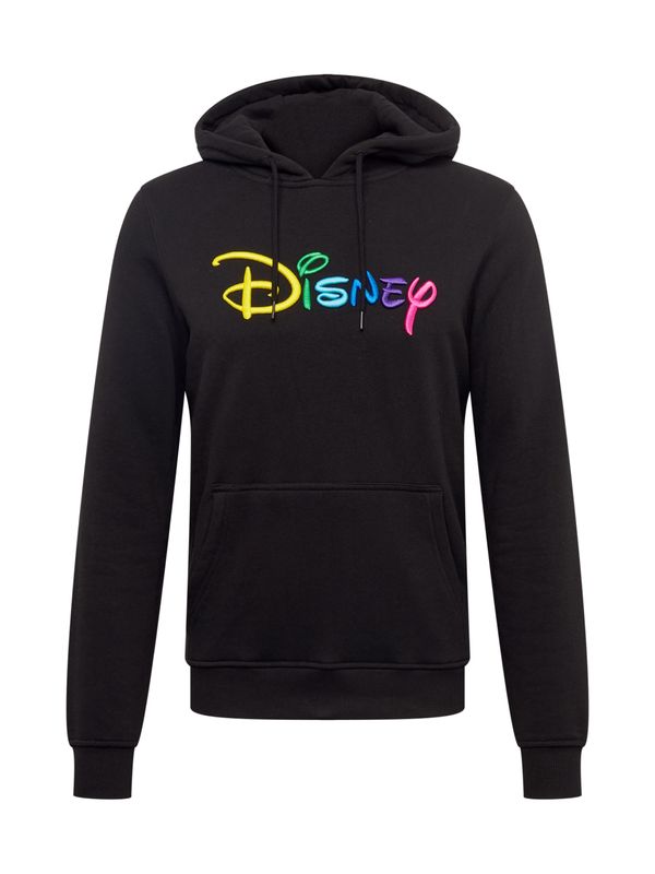 Mister Tee Mister Tee Sweater majica 'Disney Rainbow'  miks boja / crna