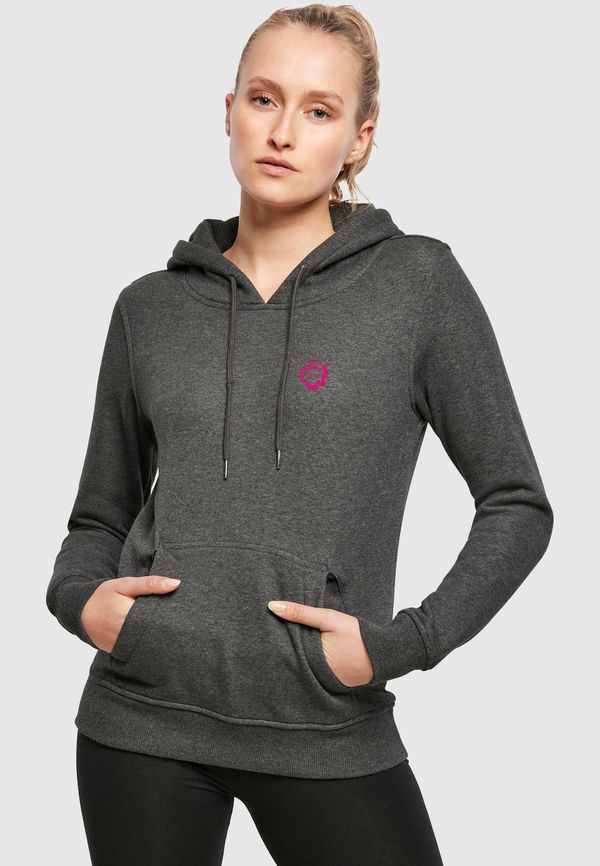 Mister Tee Mister Tee Sweater majica 'Everything's Nice'  antracit siva / roza