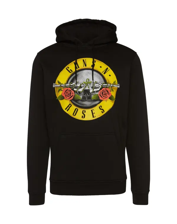 Mister Tee Mister Tee Sweater majica 'Guns n' Roses'  limeta zelena / svijetlosiva / travnato zelena / pastelno crvena / crna