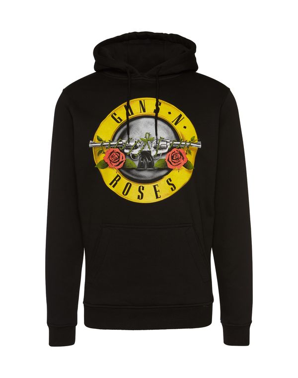Mister Tee Mister Tee Sweater majica 'Guns n' Roses'  limeta zelena / svijetlosiva / travnato zelena / pastelno crvena / crna