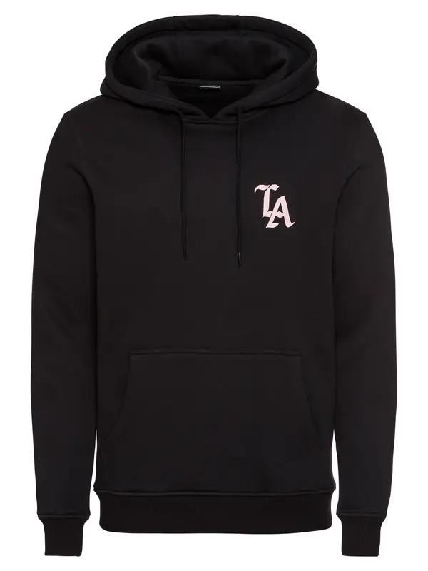 Mister Tee Mister Tee Sweater majica 'LA'  roza / crna