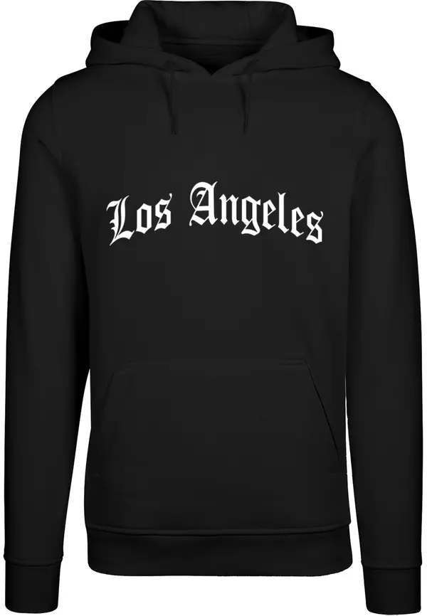 Mister Tee Mister Tee Sweater majica 'Los Angeles'  crna / bijela