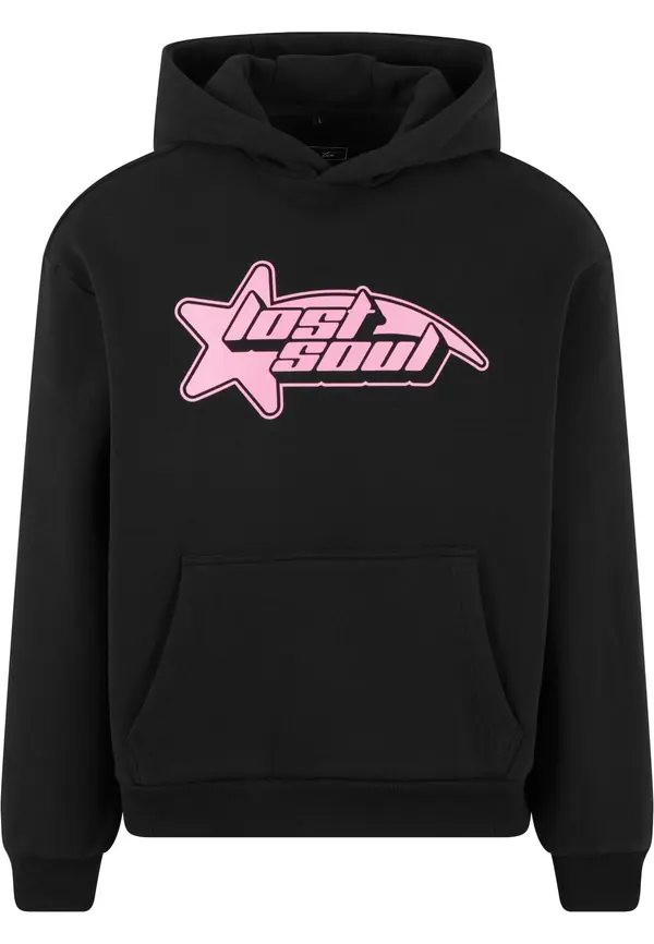 Mister Tee Mister Tee Sweater majica 'Lost Soul'  roza / crna