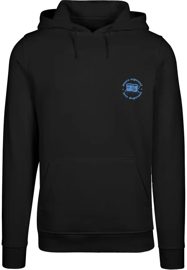 Mister Tee Mister Tee Sweater majica 'More Espressi'  safirno plava / crna