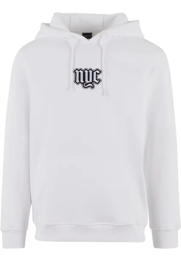 Mister Tee Mister Tee Sweater majica 'NYC Old English Wording'  crna / bijela