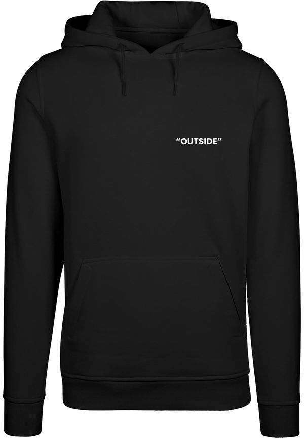 Mister Tee Mister Tee Sweater majica 'Out$ide'  crna / bijela